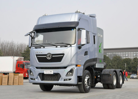 DONGFENG 6x4頑丈なCngのトラックのユーロ3のEimissionのレベル