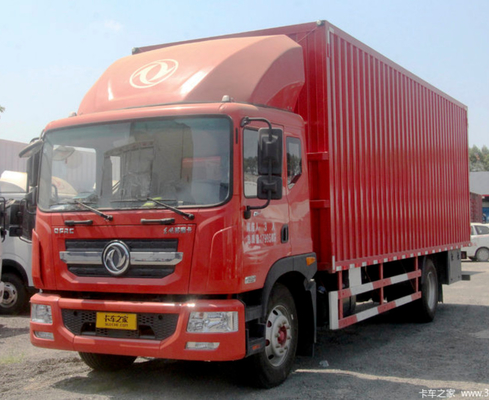 5200mmのホイールベースを運転しているディーゼル貨物配達用トラックヨーロッパのV LevelヴァンCargo Truck 4x2
