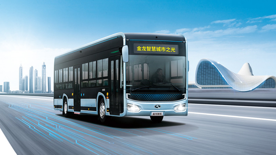 KINLONG 5Gの純粋な電気自動車バス12M電気都市バス28座席