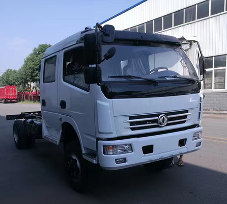 85KM/hディーゼル オフロード貨物トラック4x4の倍の列の塀の貨物トラック