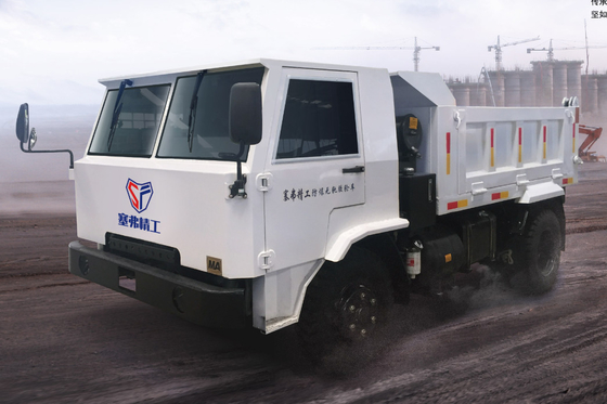 ディーゼル80kw耐圧防爆トラック4x2の倍の後車軸ドライブ