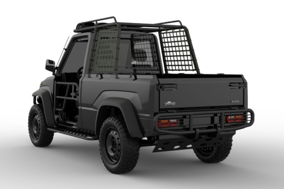 道の堅い道配達のための軽量電気トラック76.8V/10.5KWモーターを離れた4WD